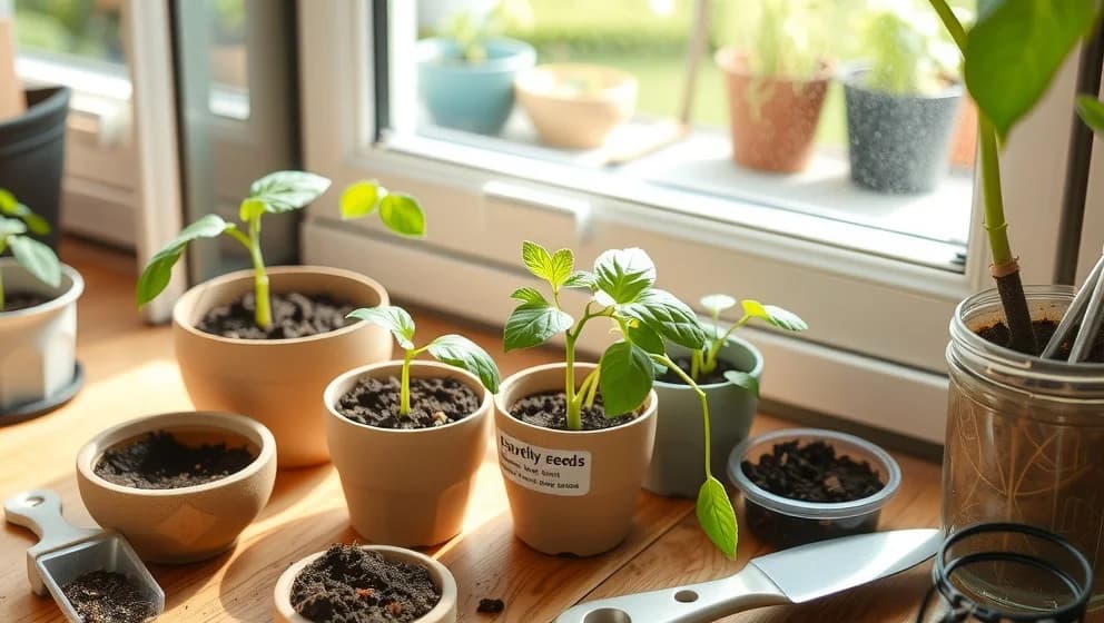 Odla gurka från frö hemma