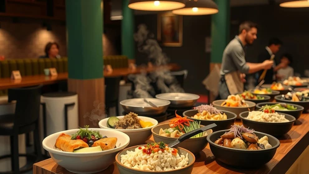 Sen Street Kitchen Umeå serverar god mat