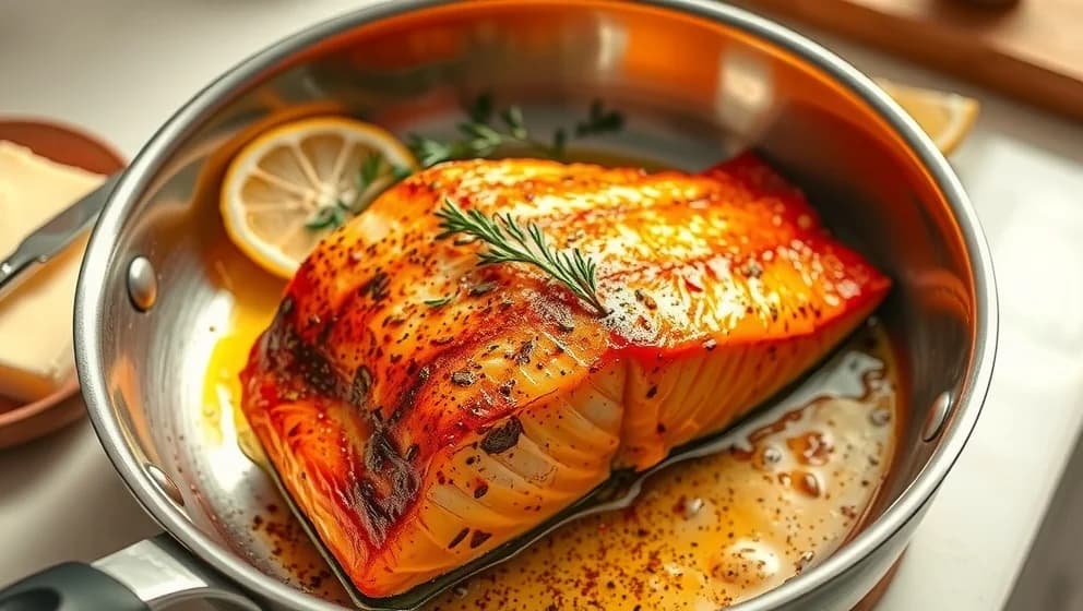 Steka lax med skinn så här gör du det rätt